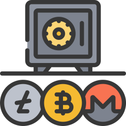 Crypto vault icon