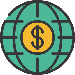 Internet currency icon