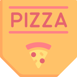 scatola delle pizze icona