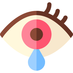 красные глаза иконка
