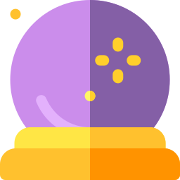 Crystal ball icon