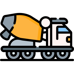 Cement mixer icon