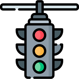 Traffic light icon