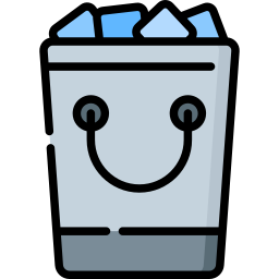 Ice bucket icon