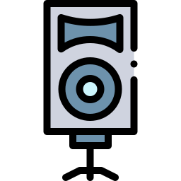Speaker stand icon
