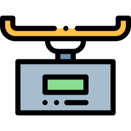 Weighing scale icon