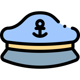 Матросская шляпа иконка