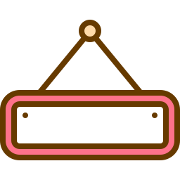 Signboard icon