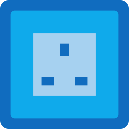 Electric socket icon