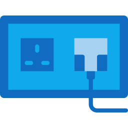 Electric socket icon