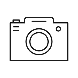 cámaras de fotos icono