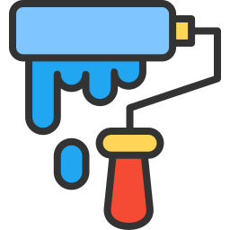 Paint roller icon