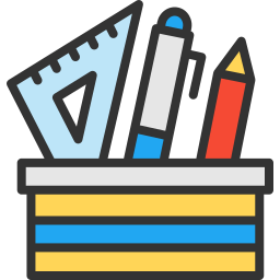 herramientas de boceto icono