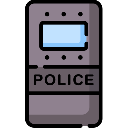 politie schild icoon