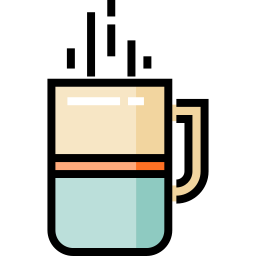 Hot coffee icon