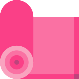 Yoga mat icon