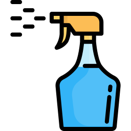 Cleaning spray icon