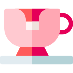 tazza da tè rotante icona