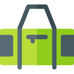 Sport bag icon