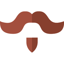 bigode Ícone