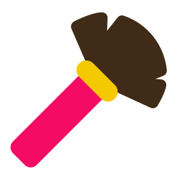 Makeup brushes icon