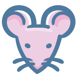 cabeza de rata icono