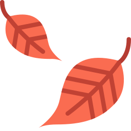 feuilles tombantes Icône