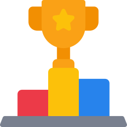 Championship trophy icon