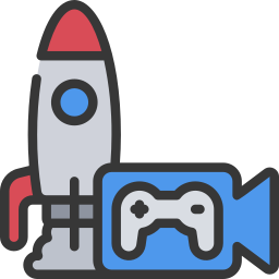 Rocket launch icon