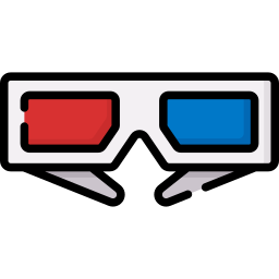 3d glasses icon