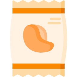 Healthy snack icon