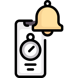 reloj alarma icono