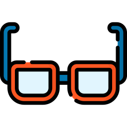 grube okulary ikona