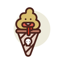 Killer ice cream icon