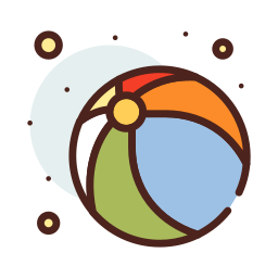 Beach ball icon