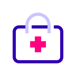 First aid kit icon