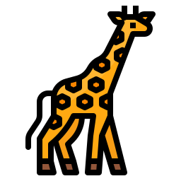 giraffa icona