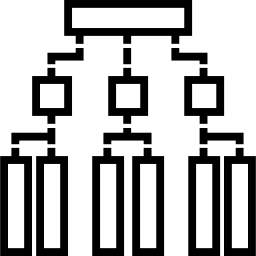 hiërarchische structuur icoon