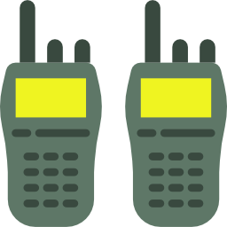 talkie walkie Icône