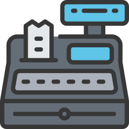 Cash register icon