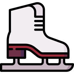 patins de gelo Ícone