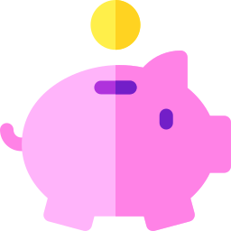 Piggy bank icon