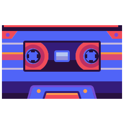 Cassette tape icon