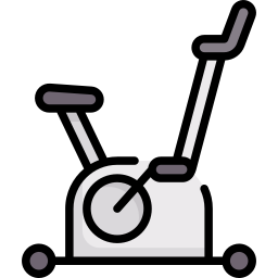 Stationary bicycle icon