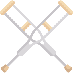 Crutches icon