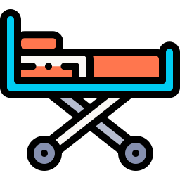 Hospital bed icon