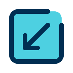 Diagonal arrow icon