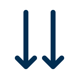 Down arrow icon