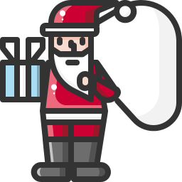 Santa claus icon