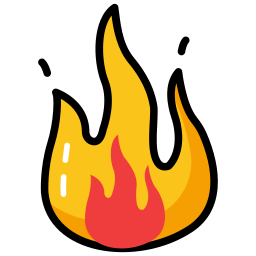 fuego icono